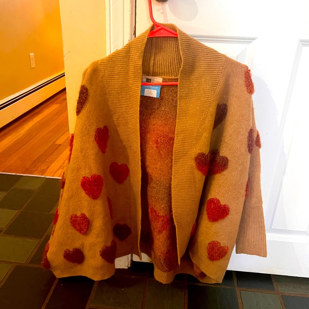 Heart Cardigan - OS